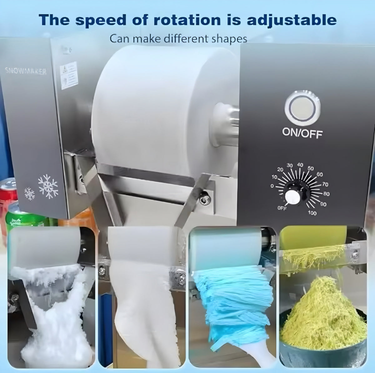 Ice Snow Cone Shaver