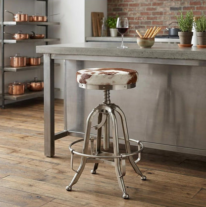 Rancher Hide Bar Stool