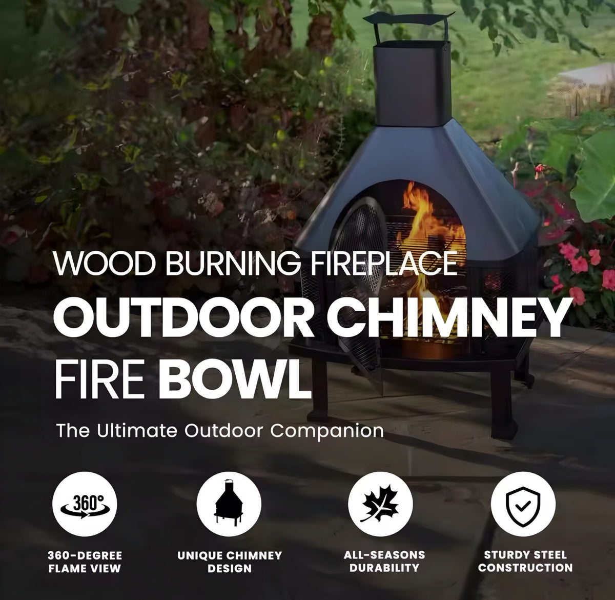 Outdoor Cooking Chiminea