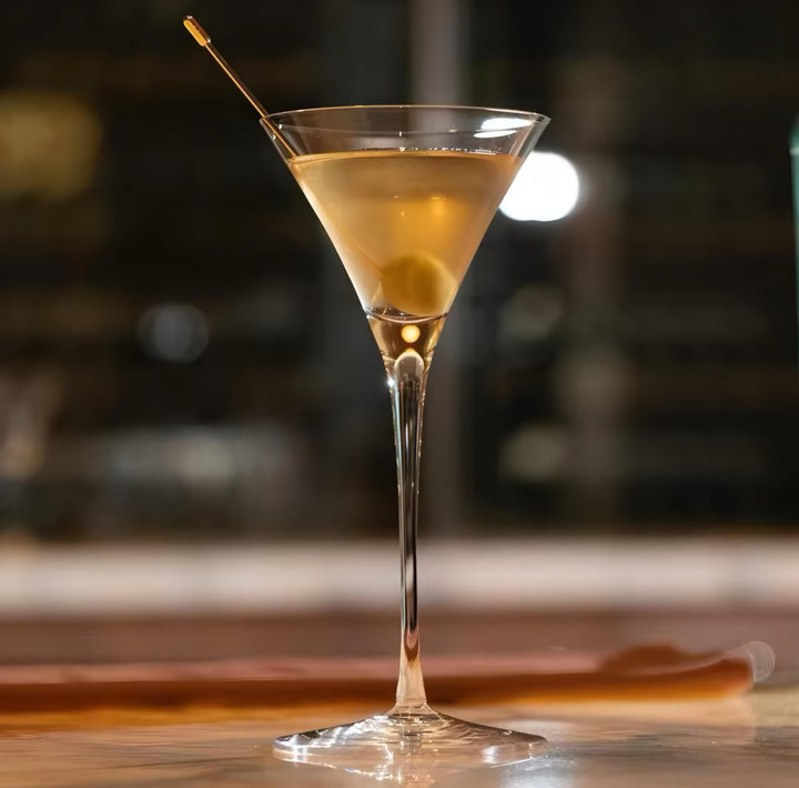 V-Shaped Martini Glass Set — 8 Pieces