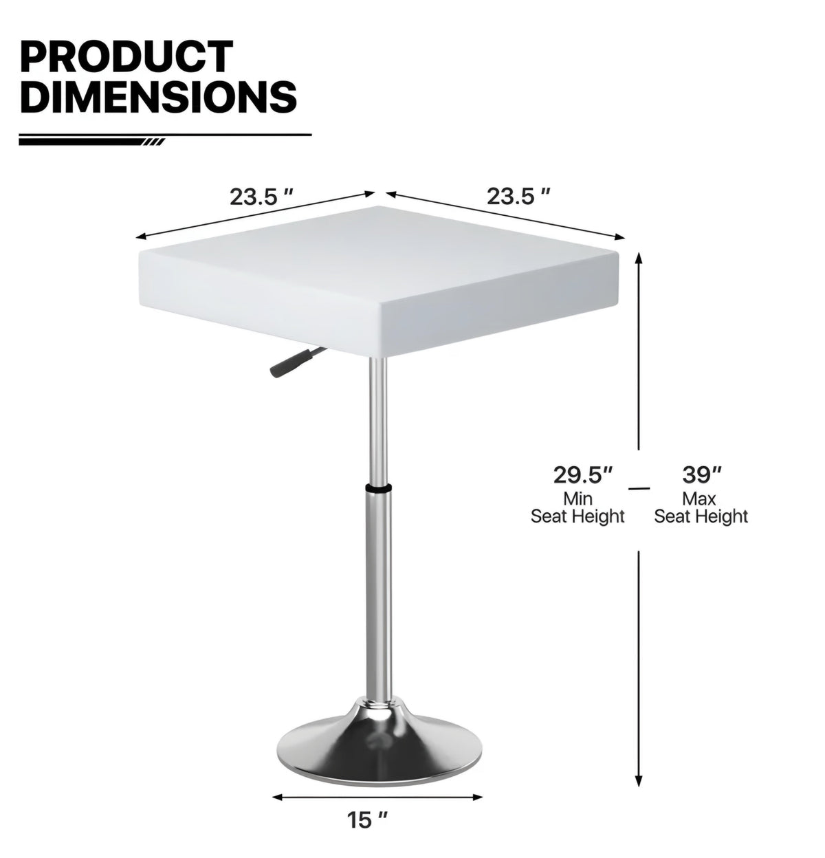 Adjustable Illuminated Table
