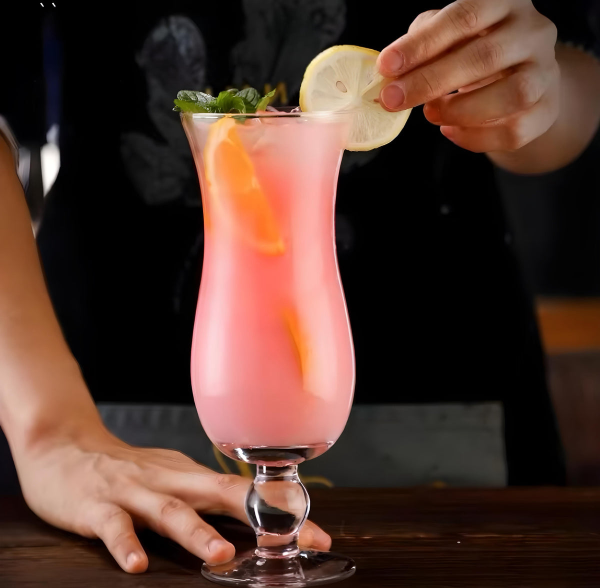 Hurricane Glass Set — 6 Pieces
