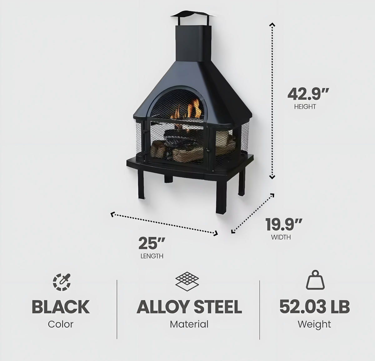 Outdoor Cooking Chiminea