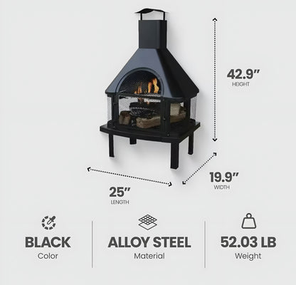 Outdoor Cooking Chiminea