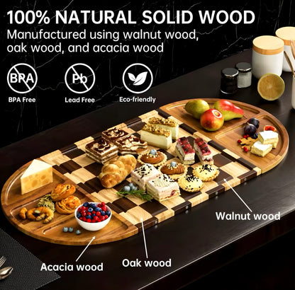 Checkerboard Cheese Board