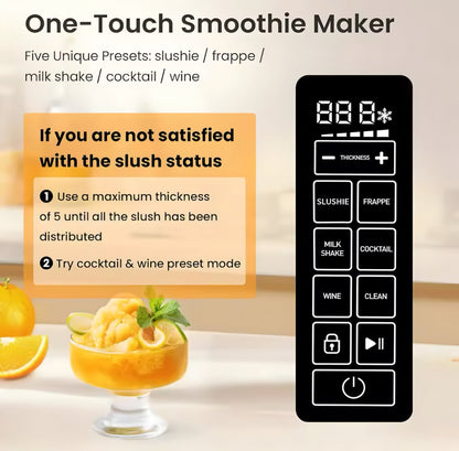 Self-Cleaning Slushy Machine