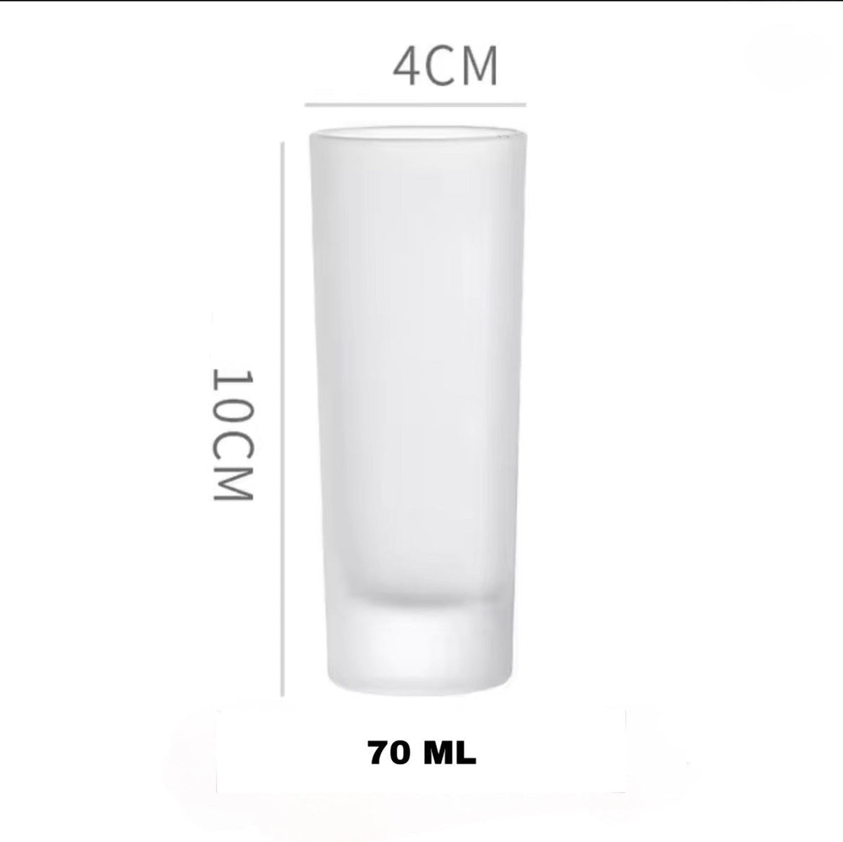 Tall Shot Glass Set — 6 Pieces