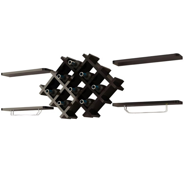 Wall-Mounted Shelf Rack