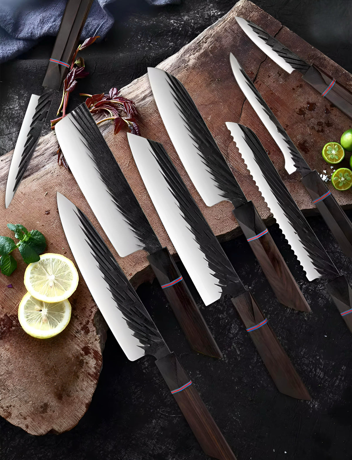 Carbon Steel Knife Set