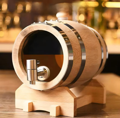 Classic Oak Barrel