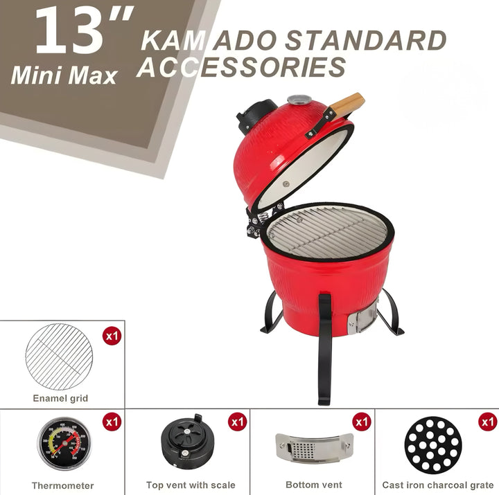 Compact Kamado Grill