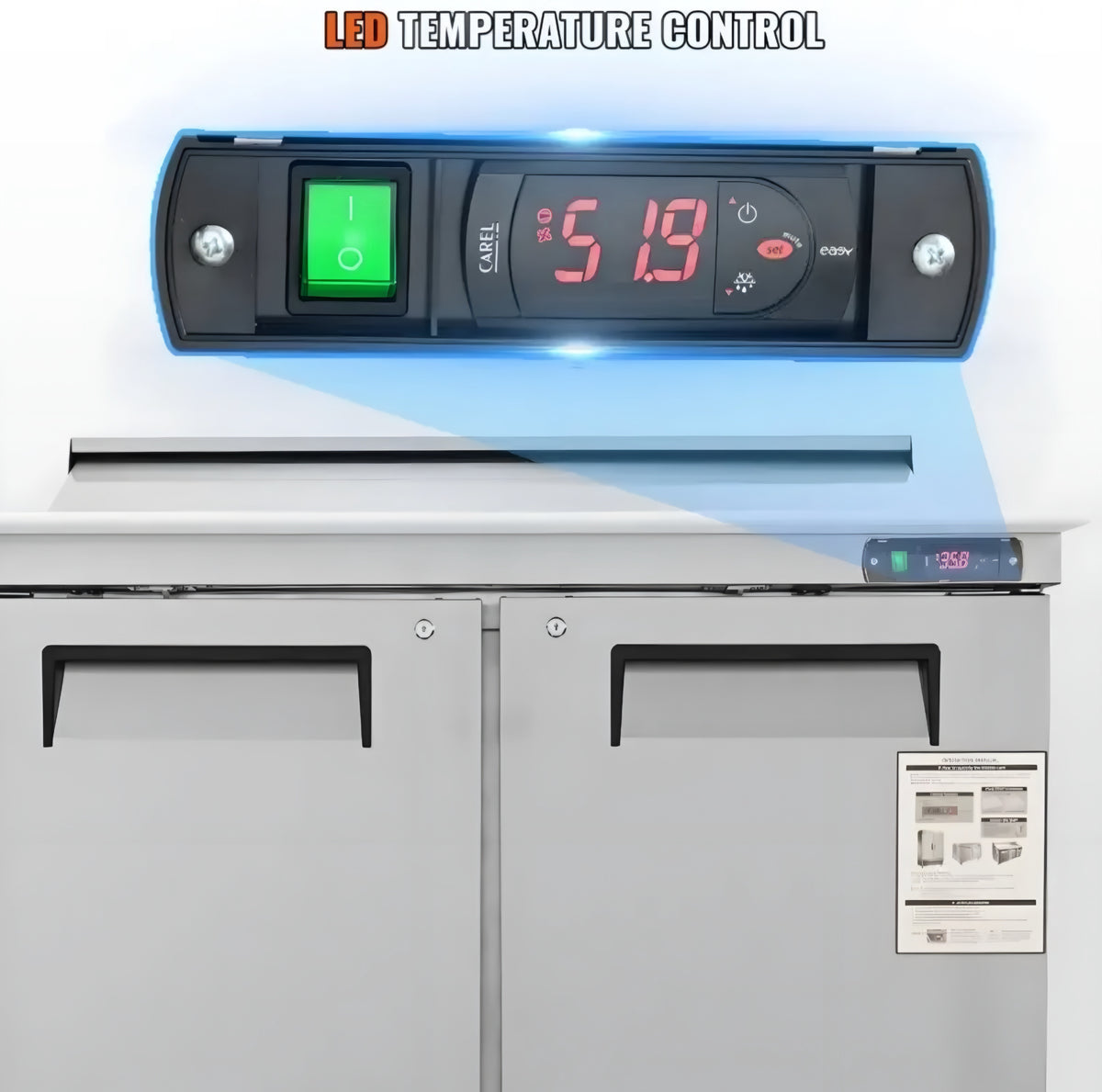 Refrigerated Food Prep Station
