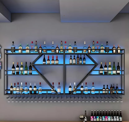 LED Diamond Display Shelf