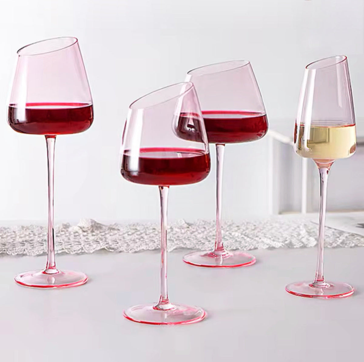 Ultra-Thin Crystal Wine Glass Set — 6 Pieces