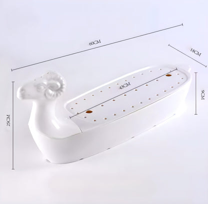 Lamb Dry Ice Plate
