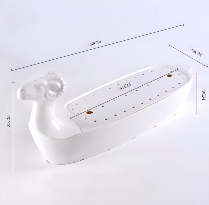 Lamb Dry Ice Plate