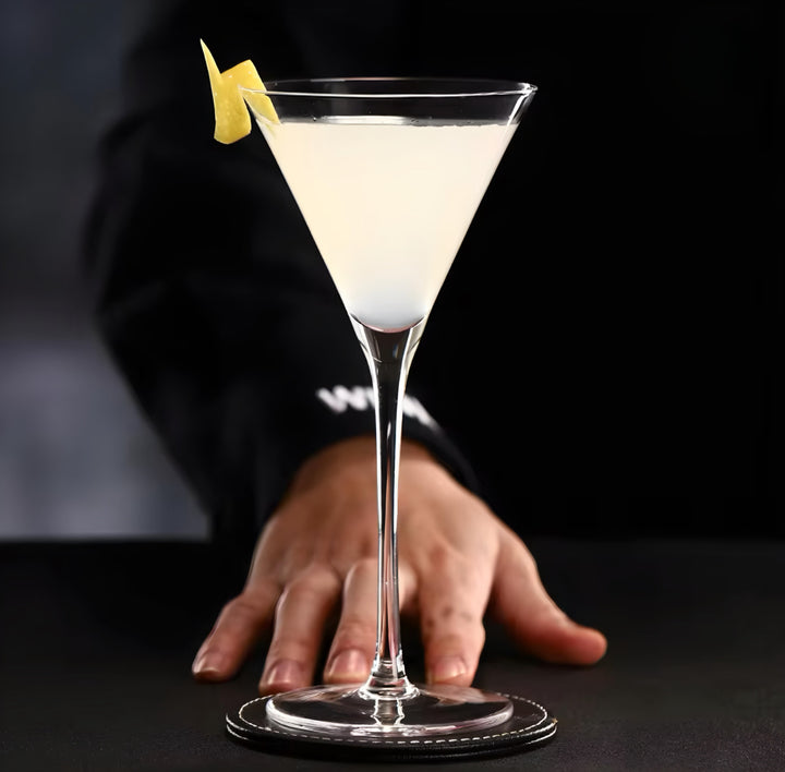 V-Shaped Martini Glass Set — 8 Pieces