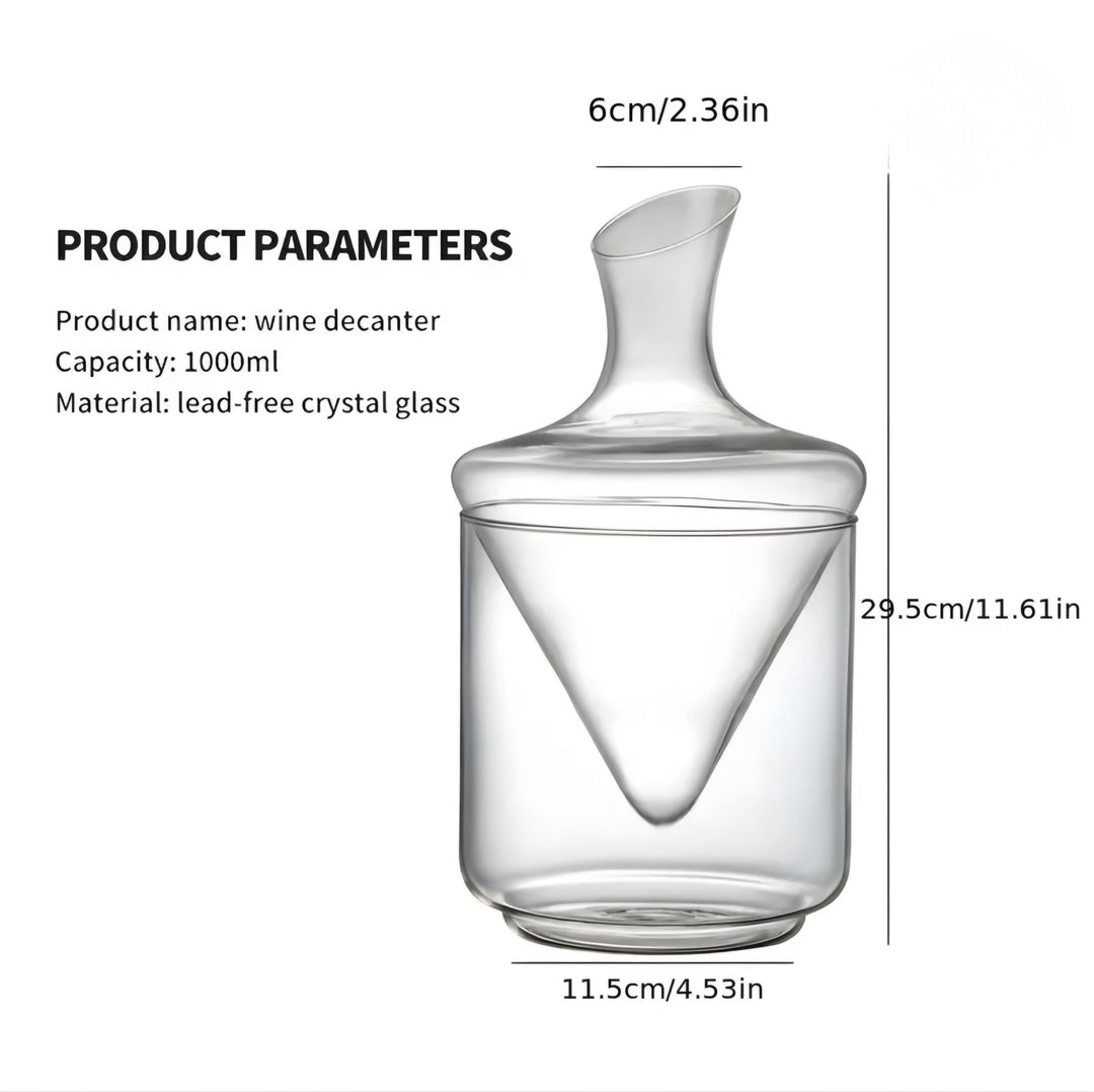 Crystal Glass Decanter