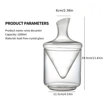 Crystal Glass Decanter