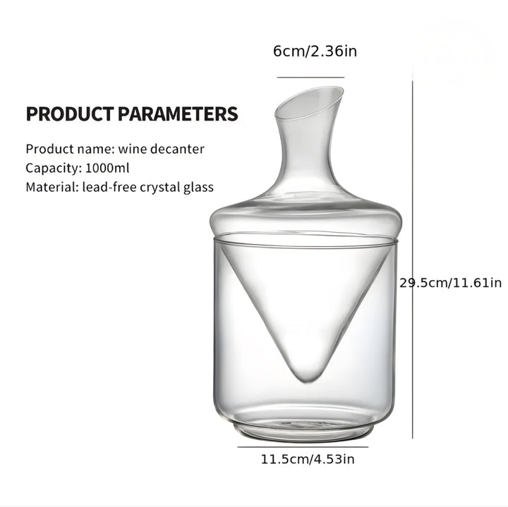 Crystal Glass Decanter