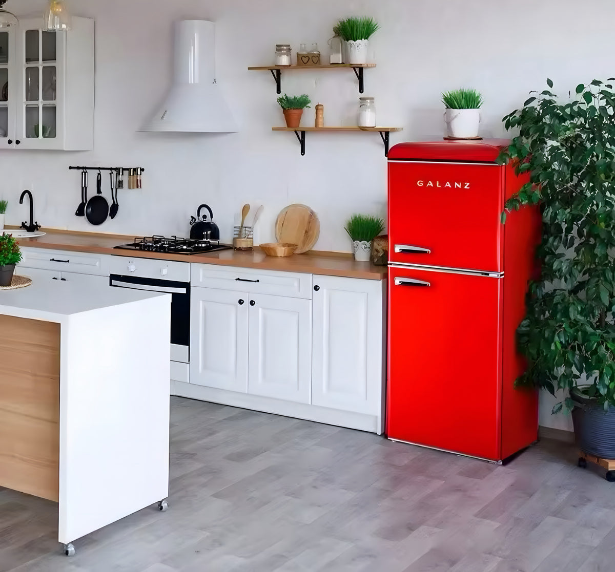 Retro-Style Fridge