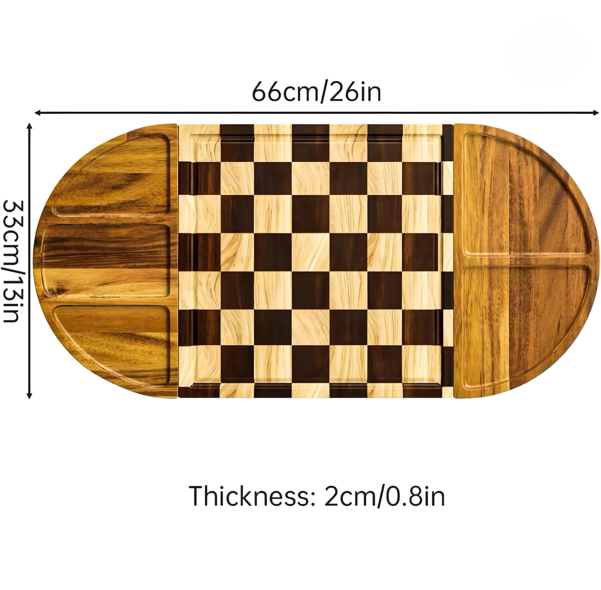 Checkerboard Cheese Board