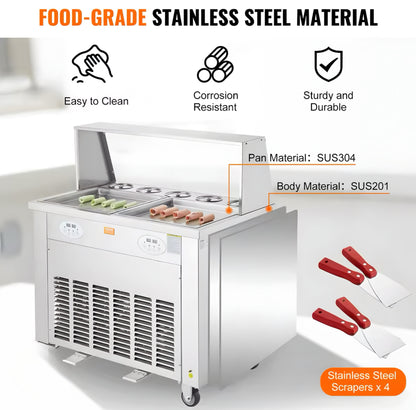 Fried Ice Cream Machine