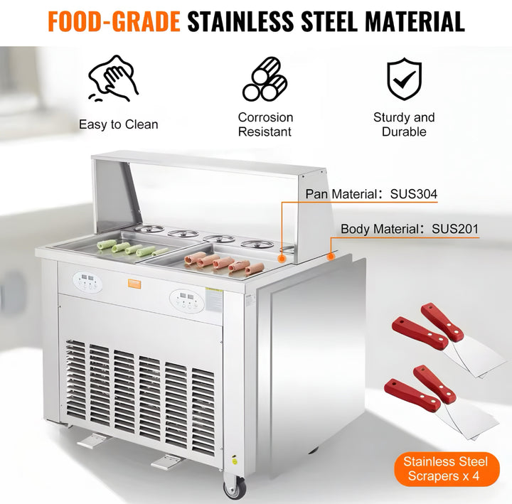 Fried Ice Cream Machine