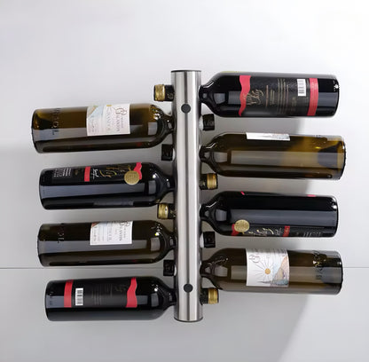 Wall-Mounted Multi-Bottle Rack