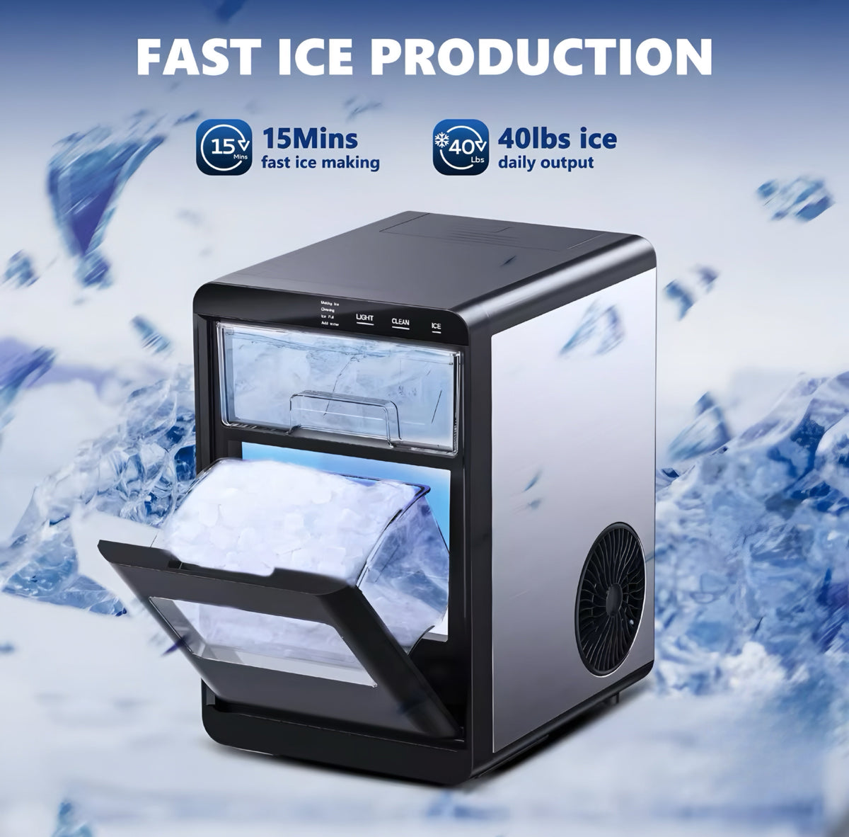 Chewable Nugget Ice Maker