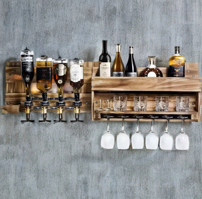 Wall-Mounted Illuminated Shelf
