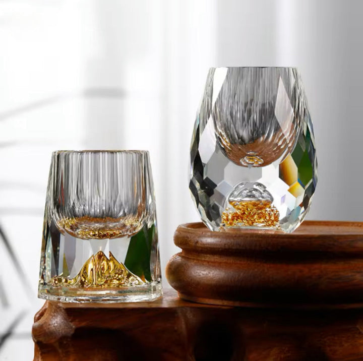 Faceted Shot Glass Set — 6 Pieces