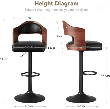 Bar Chair Set — 2 Pieces