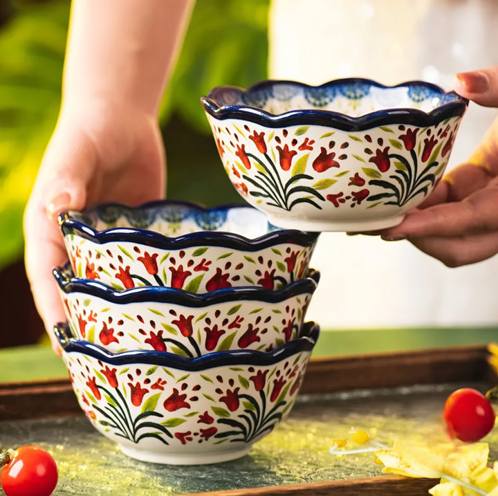 Ceramic Bowl Set — 4 Pieces