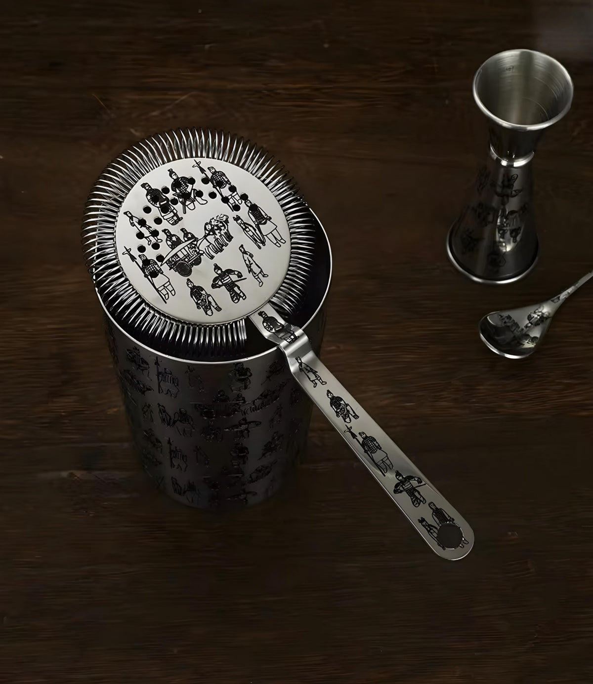 Decorative Cocktail Bar Tool Set — 5 Pieces