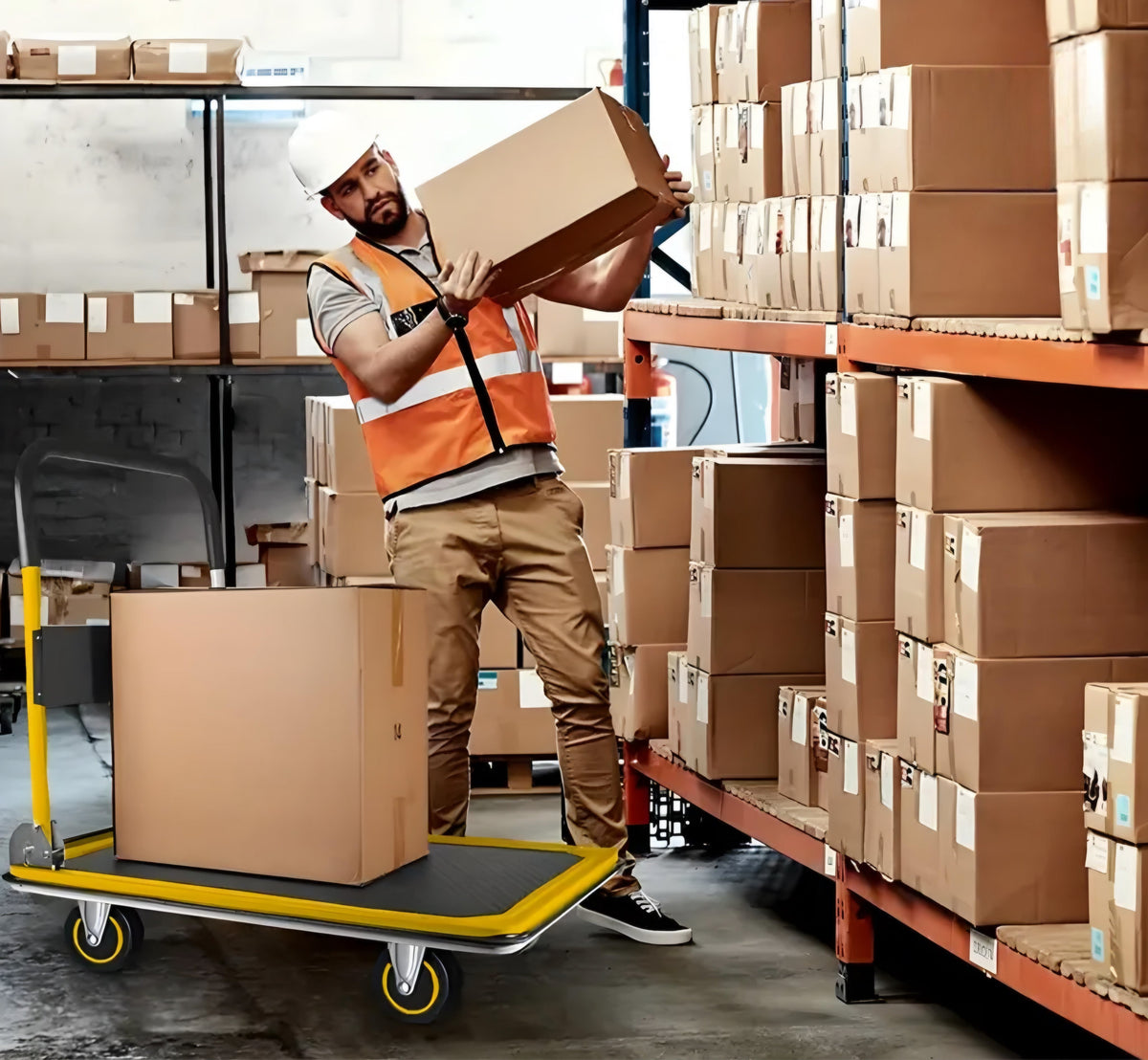 Foldable Heavy-Duty Cart