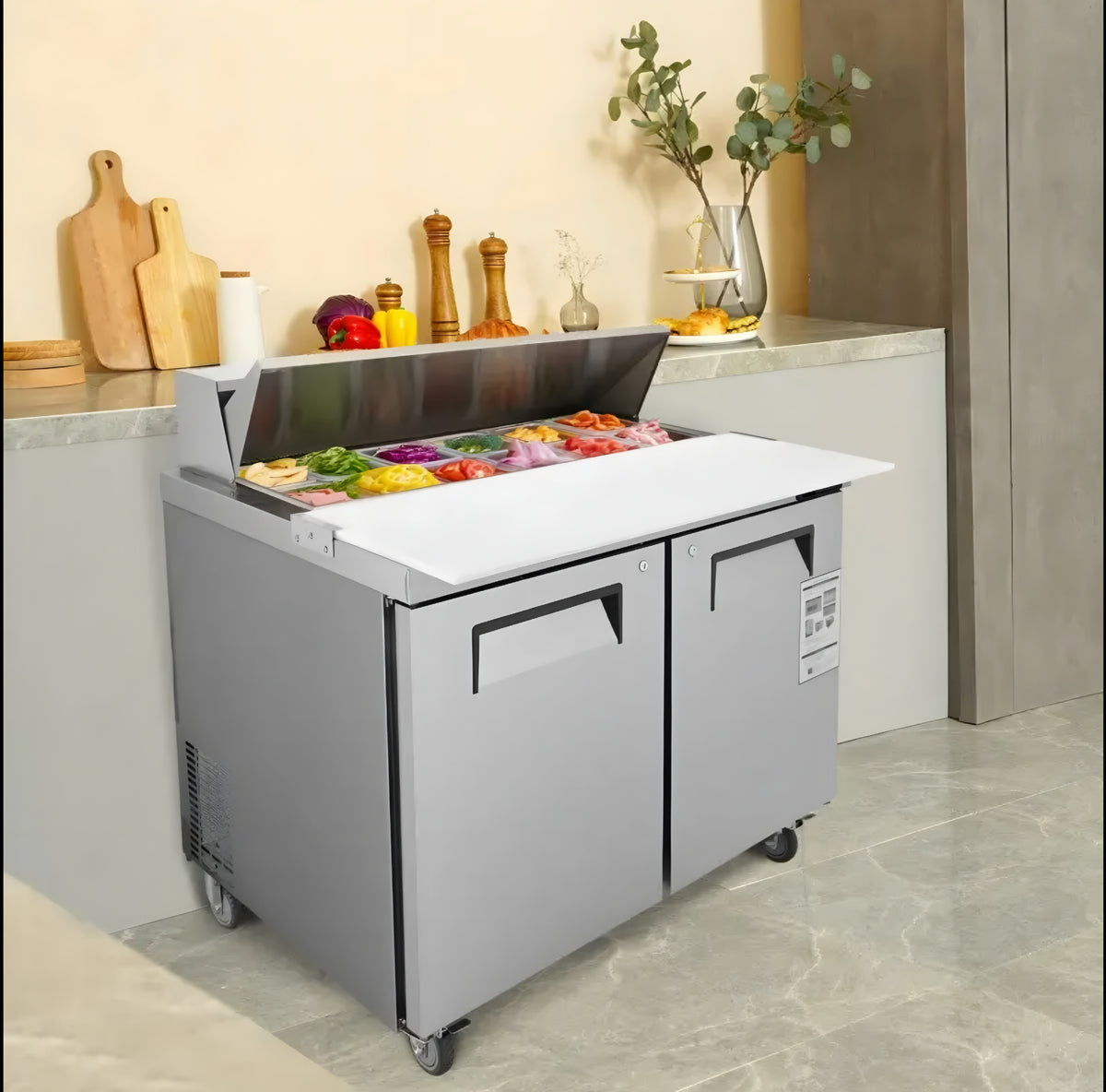 Refrigerated Food Prep Station