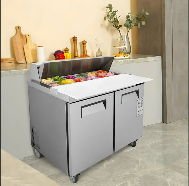 Refrigerated Food Prep Station