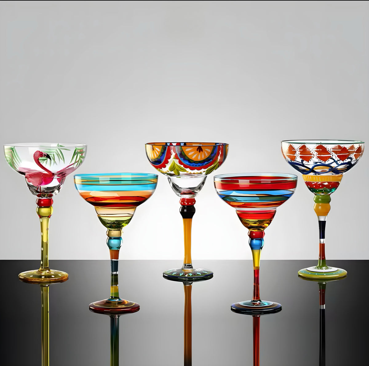 Handcrafted Cocktail Glass Set