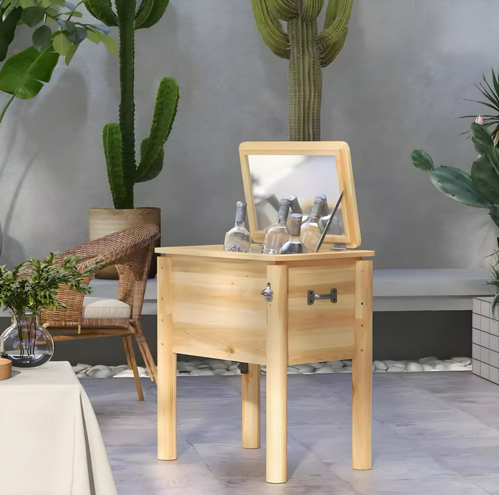 Wooden Patio Cooler