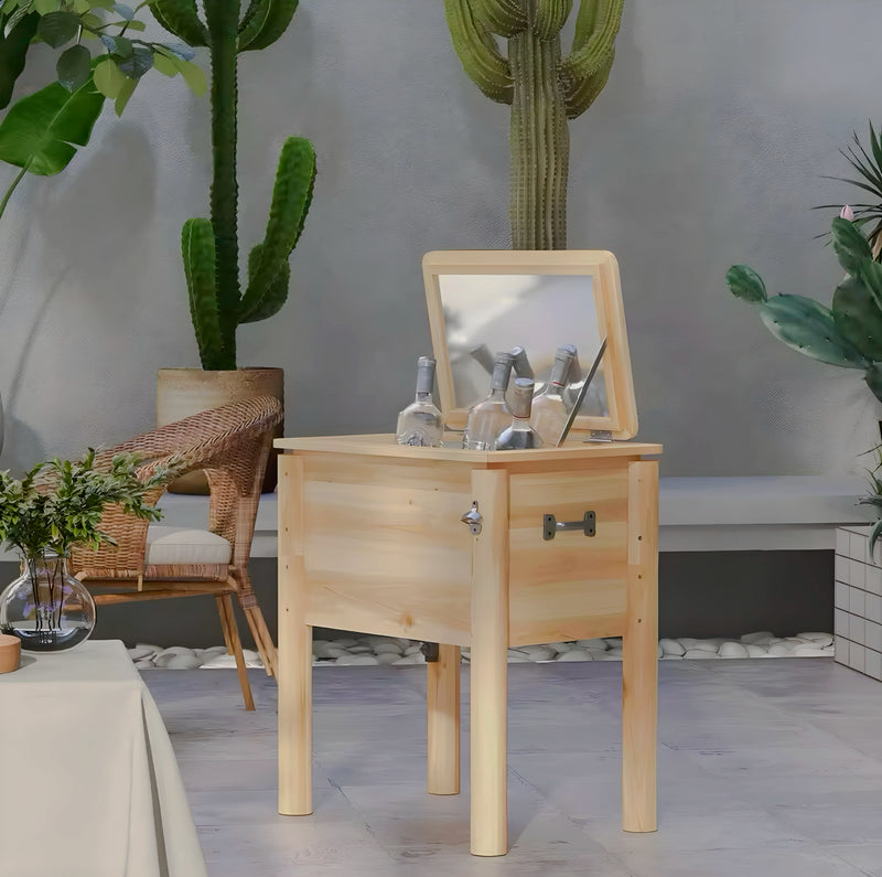 Wooden Patio Cooler