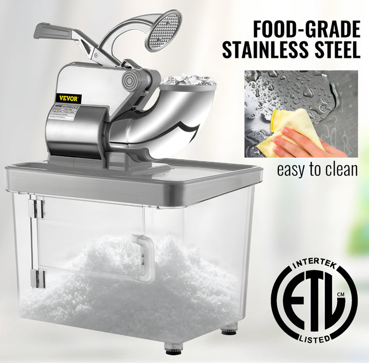 Ice Crusher with Collection Bin