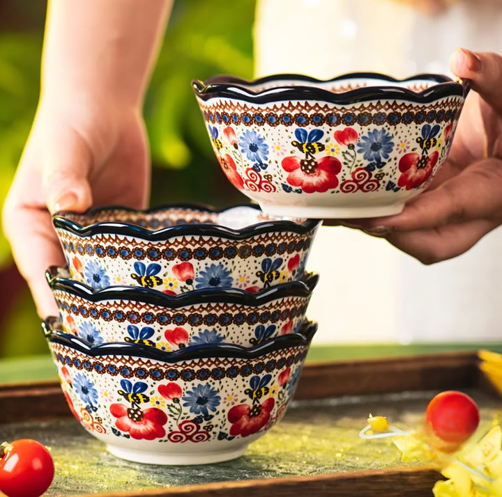 Ceramic Bowl Set — 4 Pieces