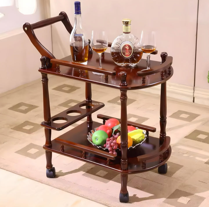 Wooden Mobile Cart