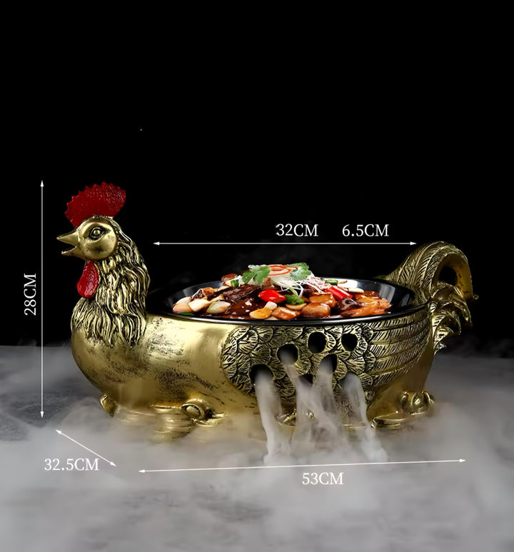 Creative Dry Ice Plate
