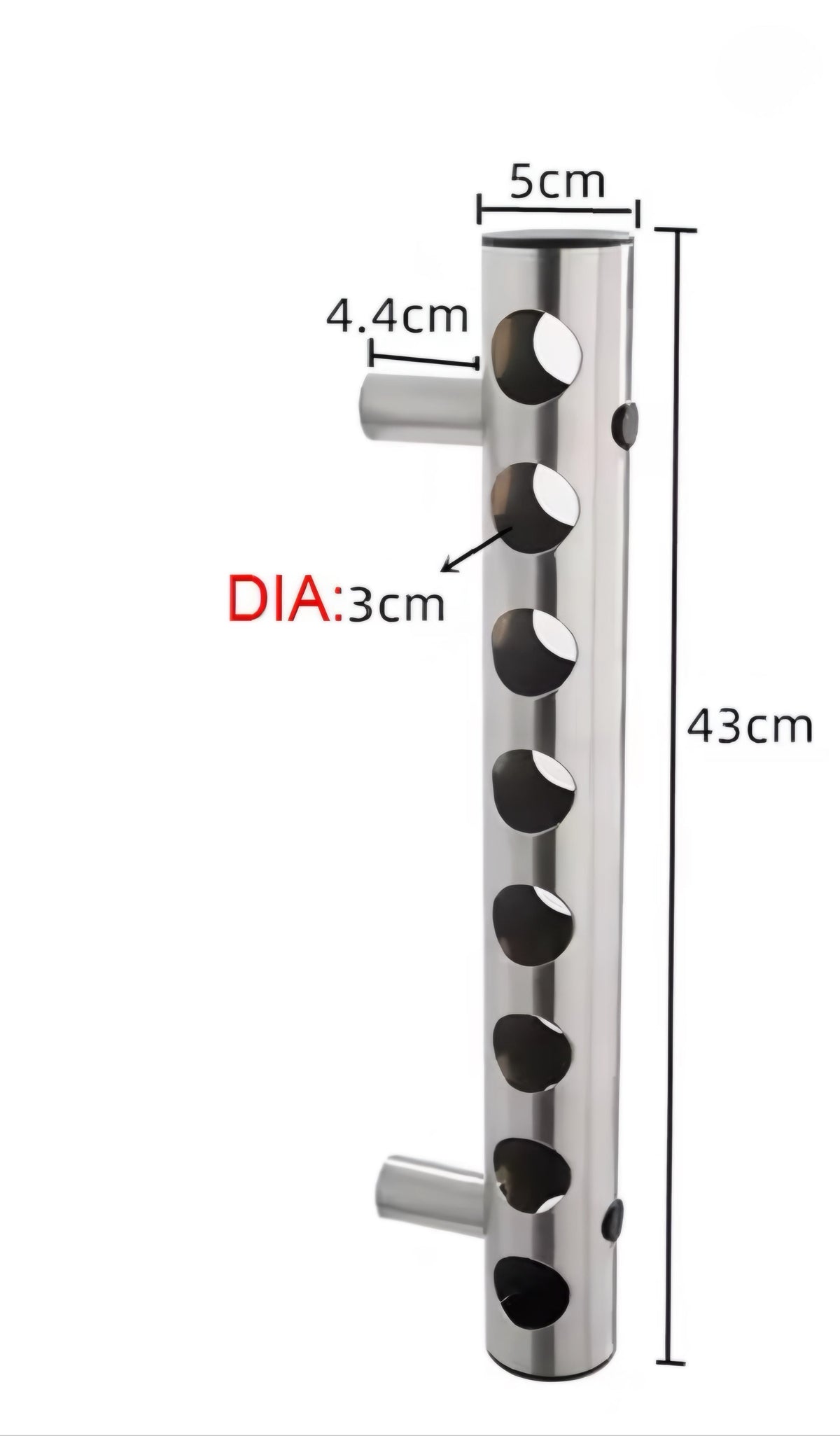 Wall-Mounted Multi-Bottle Rack