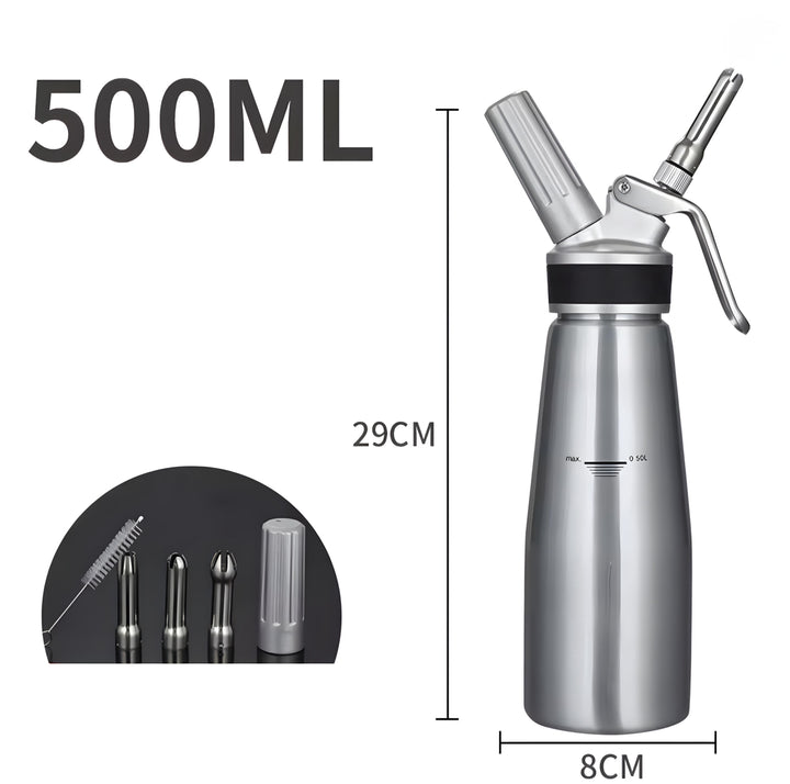 Whipped Cream Dispenser — 0.5 or 1 L