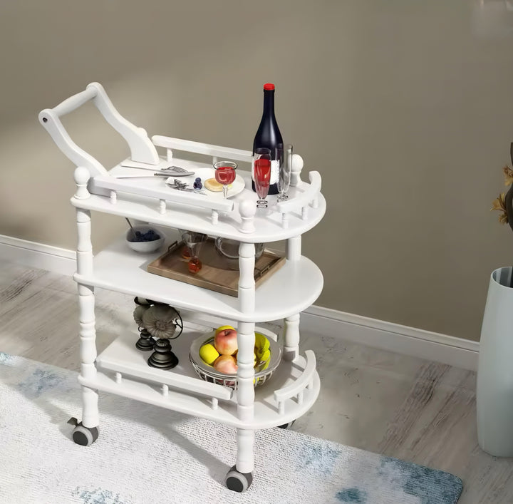 Wooden Mobile Cart