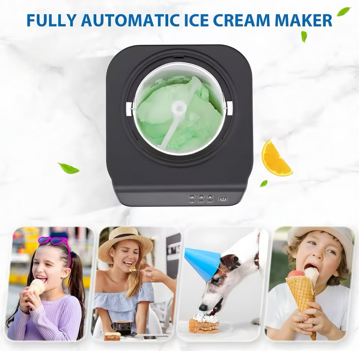 Fully Automatic Ice Cream Maker