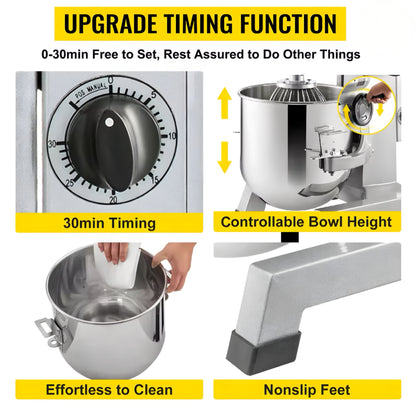 Commercial Bowl-Lift Stand Mixer